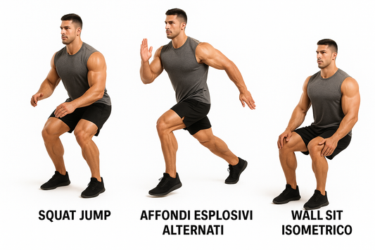 esercizi a corpo libero per saltare di più