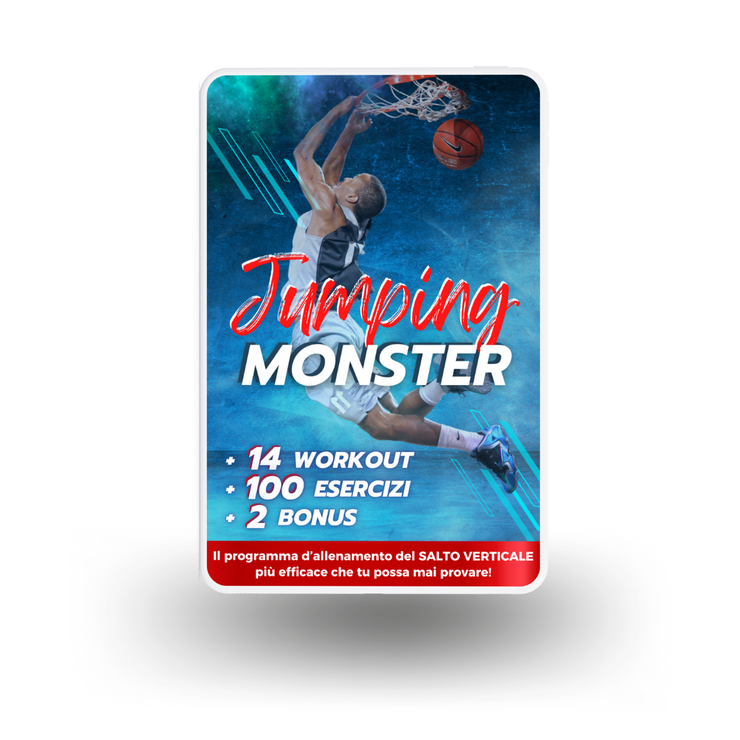 Rivoluziona la tua performance atletica con il Bundle Esplosivo: Jumping Boost + Vertical Monster.